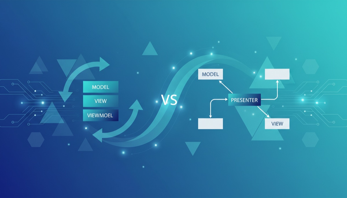 MVVM vs MVP design patterns