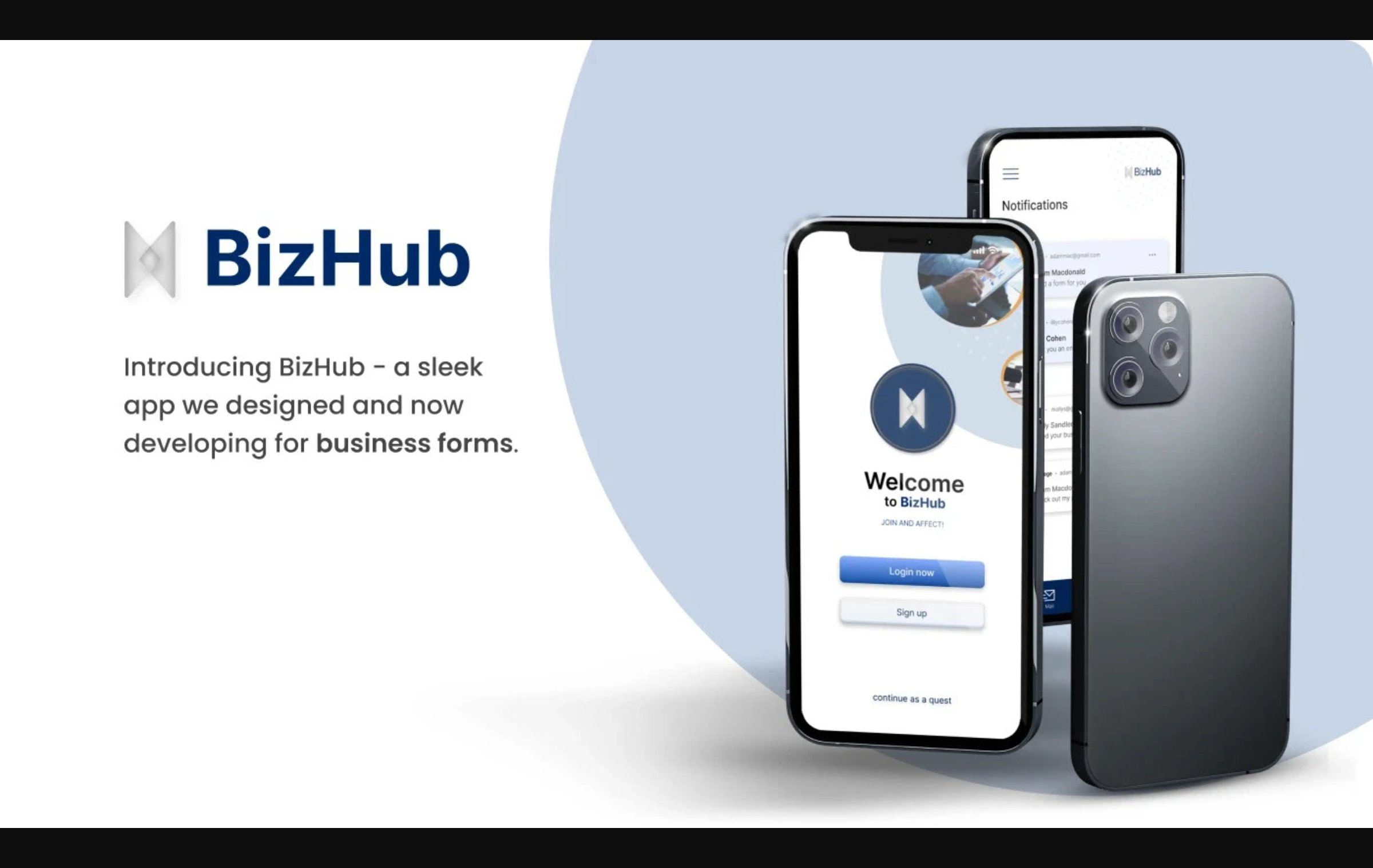 BizHub — a business-management platform