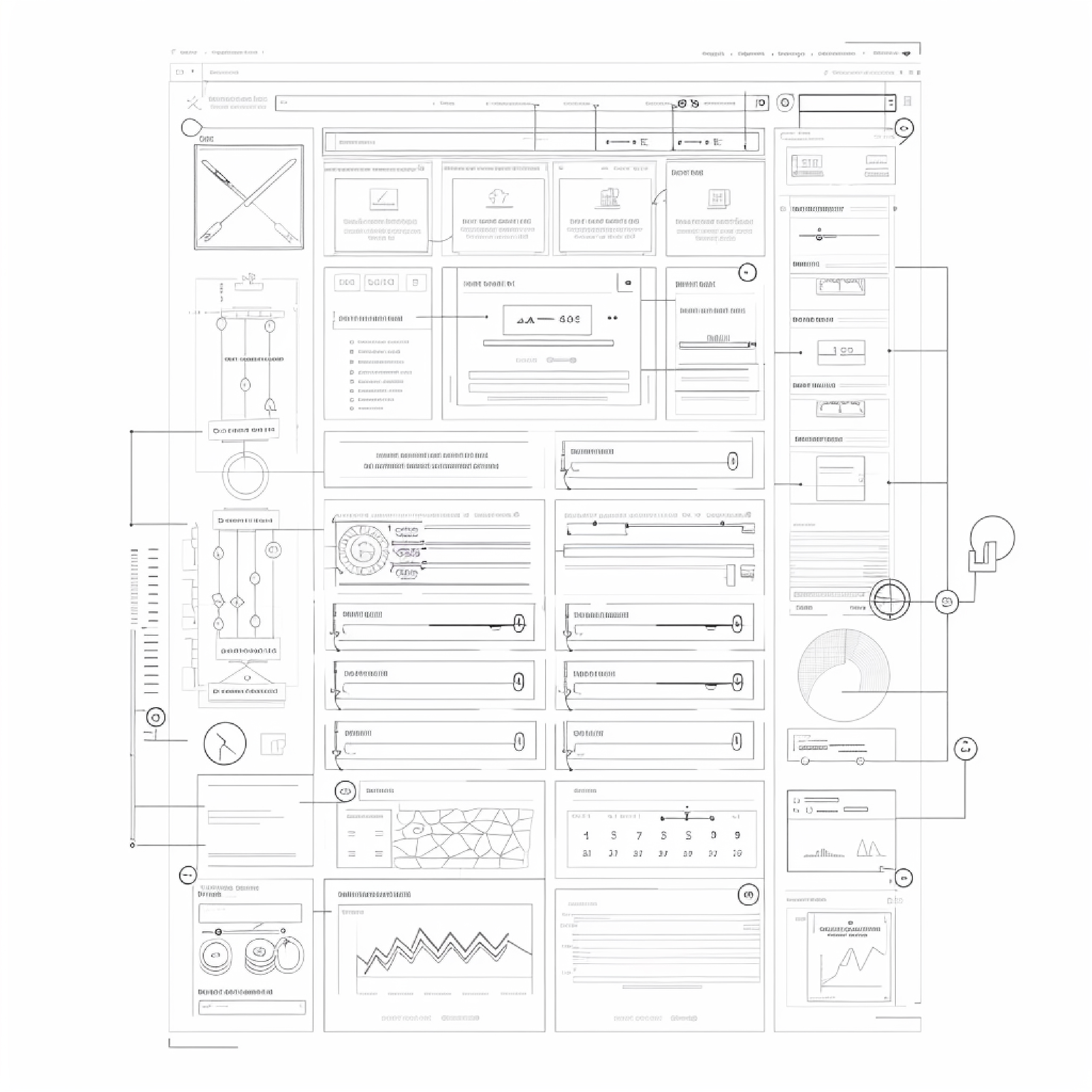 סקיצת Wireframe לממשק משתמש בפיתוח